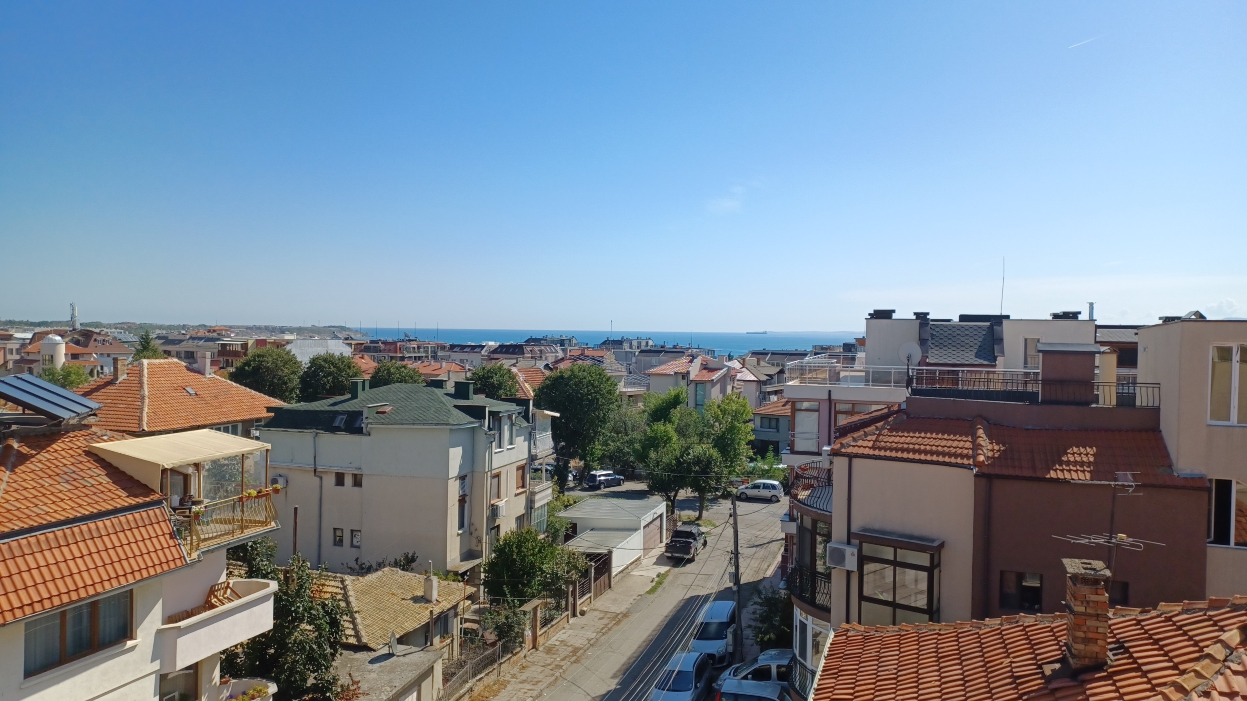 Meerblick Von Der Terrasse